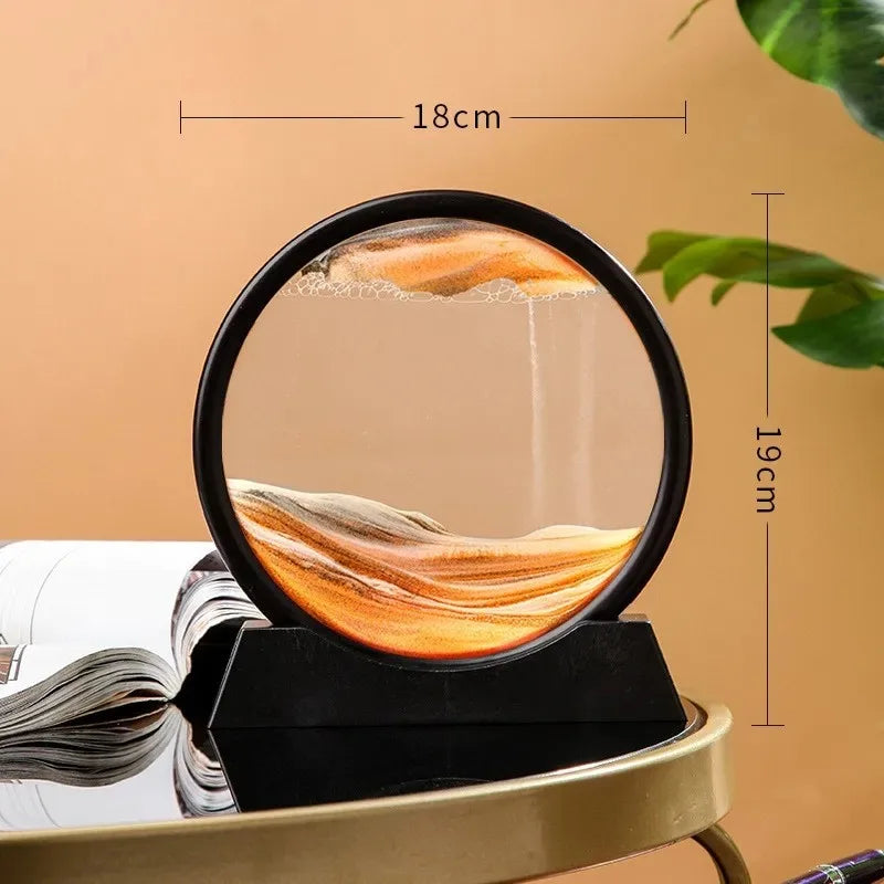 Hourglass Quicksand Moving Sand Art sea