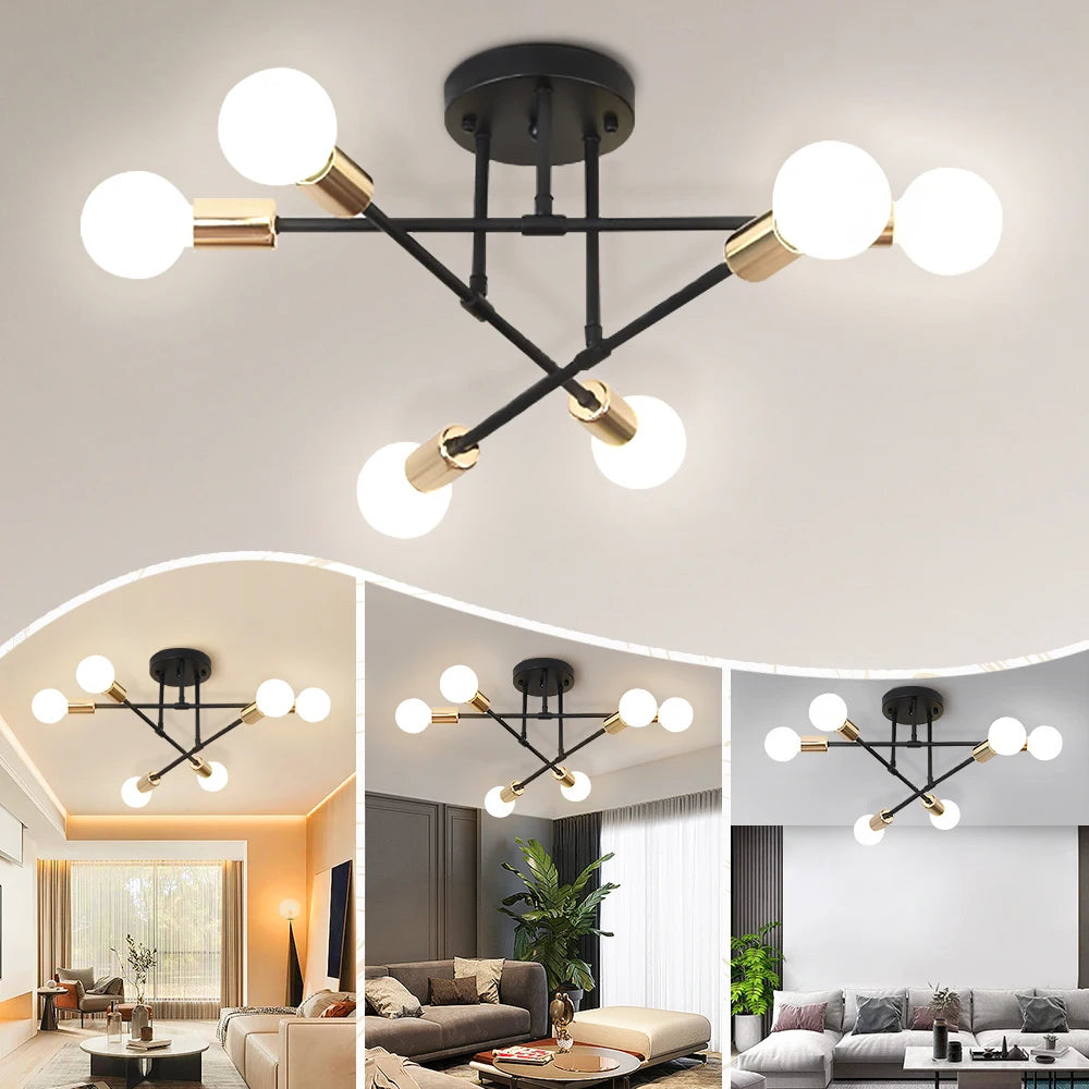 High-end Ceiling Chandelier LED Light Home