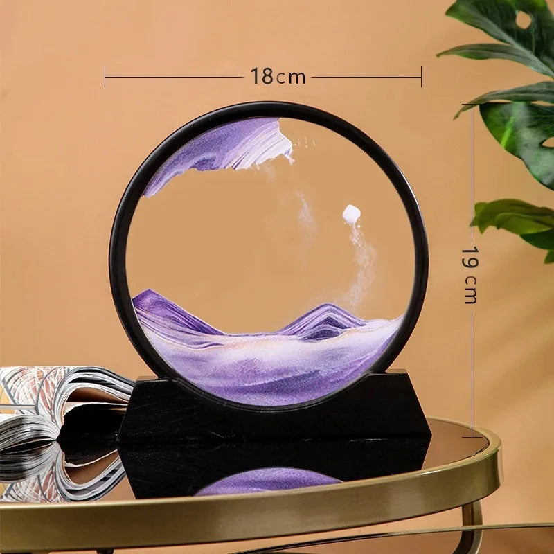 Hourglass Quicksand Moving Sand Art sea