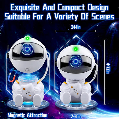 Star Projector Galaxy Night Light Astronaut