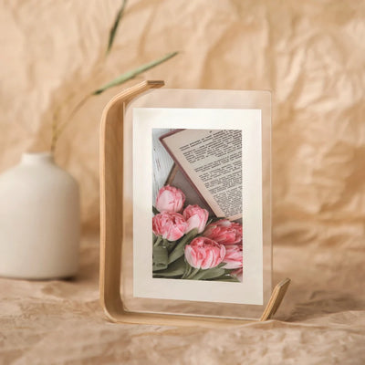 VCC Acrylic Wooden Photo Frame Herbarium